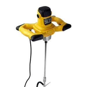 小型携帯ミニハンド多機能電動塗料タイルセメントミキサー亜鉛メッキモルタルミキサー - Product Image 2