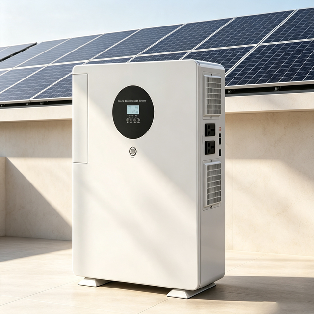Home Energy Storage LiFePO4 Battery Inverter All-in-One Machine UPS Backup Portable Solar Power Station CAN 6.2KW