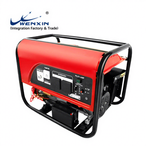 Generador de Gasolina Wenxin de 5kW, Refrigerado por Aire, Monofásico y Trifásico, para Uso en Exteriores, WX-5500C, 110/220V, 50/60Hz - Product Image 1