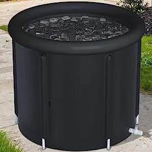 Tinas de baño de aislamiento de 5 capas, Cubo de baño plegable de PVC de lujo, bañera de barril de recuperación de baño de hielo portátil - Product Image 3