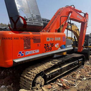 Excavadora Hitachi ZX350 de 35 toneladas usada a la venta, buen rendimiento, bajas horas de trabajo con cojinete de bomba de caja de cambios de motor central - Product Image 1