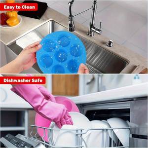 Molde de Silicona para Muffins, Antiadherente, de 7 Cavidades, para Freidora de Aire, Huevos, Cupcakes, Tartas y Accesorios para Pasteles - Product Image 5