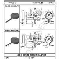 Capteur rotatif étanche Soundwell Hollow RG46