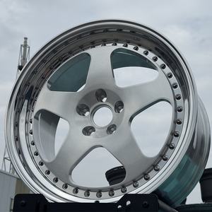 19 20 21 22 23 24 pouces roues de voiture de course forgées personnalisées 5x108 lèvre polie 6061-T6 jantes de voiture en alliage pour <span class=keywords><strong>Ferrari</strong></span> <span class=keywords><strong>F355</strong></span> - Product Image 3