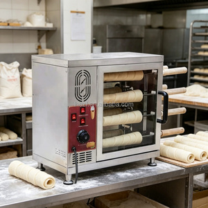 Máquina Eléctrica para Hacer Bizcochos de Chimenea, Horno Tostador de Pan de Sobremesa, Parrilla de Repostería Húngara para Uso Doméstico y Comercial - Product Image 2