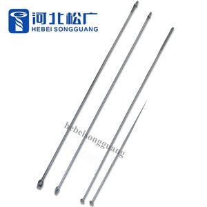 מוט קרקע מגולוון בחום עם מכלול קשת, למכירה ישירות מהמפעל, עבור חומרת קווי תיל. - Product Image 4