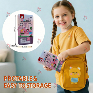 Juego de Cubos Magnéticos con Temática de Castillo Rosa para Viajes 2026, Juguetes para Niños, 38 Piezas, Mini Bloques de Construcción Magnéticos para Niños - Product Image 6