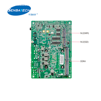 I5-1235U Alder Lake 2 Lan DDR4 148X102mm 6 COM 8 USB 12V M 2 Win Linux Ordinateur embarqué industriel à faible puissance