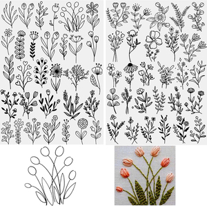 A4 Kích thước nước hòa tan rửa đi hòa tan thêu ổn định vải đứng đầu ủng hộ giấy - Product Image 3