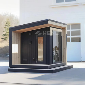 Sauna y Ducha <span class=keywords><strong>de</strong></span> <span class=keywords><strong>Madera</strong></span> Sólida para Exteriores, para 4 Personas, <span class=keywords><strong>de</strong></span> <span class=keywords><strong>Cedro</strong></span> Rojo - Product Image 6