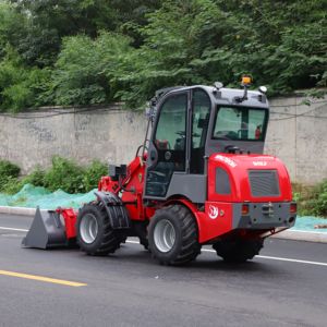 Wolf 810 Mini khu vườn nhỏ phía trước <span class=keywords><strong>loader</strong></span> 800kg 4 ổ đĩa bánh xe <span class=keywords><strong>loader</strong></span> - Product Image 3