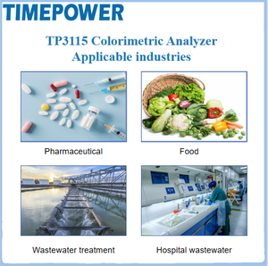 Büyük LCD masaüstü renkölçer doğrudan veri okuma Chroma algılama yüzey su laboratuvarı malzemeleri için basit tuş işlemi - Product Image 3
