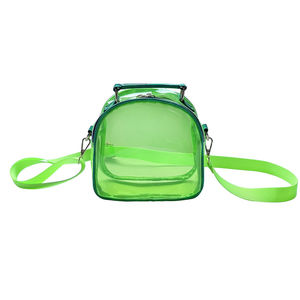 <b>Clear</b> Laser PVC <b>Bag</b> Crossbody Messenger <b>Bag</b> <b>Clear</b> Purse Transparent Shoulder <b>Bag</b> - Product Image 3