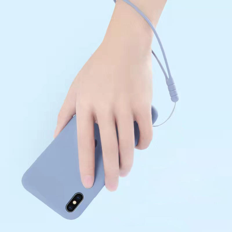 Short Silicone Waterproof Adjustable Wrist Lanyard AntiLost Strap for Mobile Phone & Portable Speaker Creative Liquid Feel USB