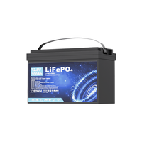 Baterai Lithium Iron Phosphate Kamcy12.8V 100Ah Tahan Lama, Awet, Tahan Air, LiFePO4 untuk RV, Kapal, dan Berkemah