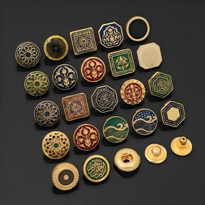 शीर्ष बटन फैक्टरी थोक लोगो पैटर्न कस्टम प्रेस बटन फास्टनर आर्बी कपड़ों की शर्ट ज़ाका धातु थोबे स्नैप बटन - Product Image 1