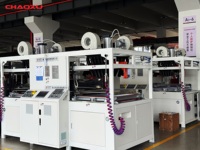 Machine de thermoformage sous vide pour bagages Chaoxu Machinery, feuilles de 1 à 4 mm d'épaisseur, ligne de production de valises