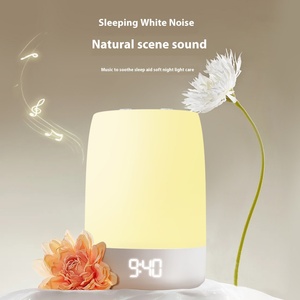 Veilleuse rechargeable avec moniteur de sommeil et 32 sons apaisants, aide au sommeil intelligente, haut-parleur Bluetooth, instrument - Product Image 3