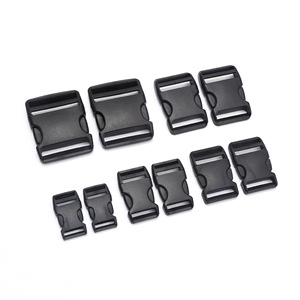 Boucle à dégagement latéral en plastique noir 2512, résistante à l'usure, pour sacs, boucles réglables durables - Product Image 4