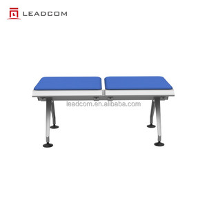 Banc d'attente en acier 2 places L-W03-1 pour aéroports et banques - Product Image 2