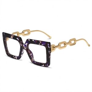 Nuevas Gafas de Sol de Diseño de Moda con Montura Grande de Plástico para Hombres y Mujeres, Estilo Vintage - Product Image 5