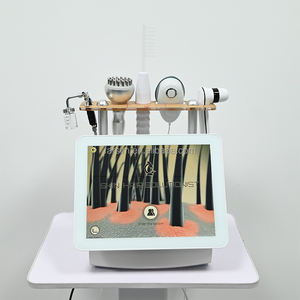 Professionnel 5 en 1 traitement de la repousse des cheveux détecteur de cuir chevelu dispositif d'analyse du cuir chevelu croissance des cheveux Massage du cuir chevelu analyseur de cheveux <span class=keywords><strong>Machine</strong></span> - Product Image 3