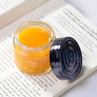 Diffuseur de parfum en gel pour voiture de luxe, senteur lavande, motif solide, caractéristiques de sécurité, parfum personnalisé, sans danger pour les animaux, biodégradable