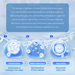 OEM thông minh Hydrogen chai nước 8000ppb nồng độ cao màn hình cảm ứng USB powered chứng nhận phân tử Hydrogen máy - Product Image 6