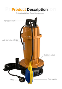 Pompa d'Acqua Sommergibile Elettrica AC di Alta Qualità con Filo di Rame Portatile per Irrigazione - Product Image 2