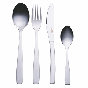 Set di posate in acciaio lucidato MANHATTAN da 16 pezzi - Product Image 1