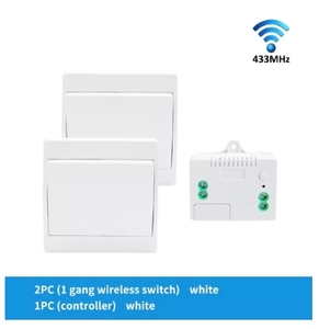 <span class=keywords><strong>Interrupteur</strong></span> <span class=keywords><strong>sans</strong></span> <span class=keywords><strong>fil</strong></span> auto-générateur de Type à bascule <span class=keywords><strong>sans</strong></span> batterie Panneau d'énergie cinétique haute brillance 1/2 Gang étanche domestique - Product Image 3