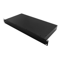 Boîtier de serveur de montage en rack en tôle, fabrication de châssis d'amplificateur audio PCB de bureau personnalisé de 19 pouces 1U 2U 3U 4U, IP54