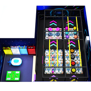 Équipement de terrain de jeu intérieur personnalisé pour enfants, pour parcs de divertissement sportif, fournisseur de trampolines pour enfants et adultes pour centres commerciaux - Product Image 3
