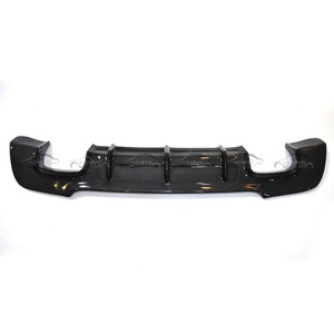กันชนท้ายรถคาร์บอนไฟเบอร์สไตล์ DD ตัวแยกปีกสปอยเลอร์สำหรับ BMW 3 Series E92 E93 M TECH - Product Image 5