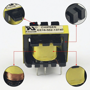 Transformador SMPS <span class=keywords><strong>de</strong></span> Alta Frecuencia EE16, Transformador <span class=keywords><strong>de</strong></span> Potencia Personalizado Reductor <span class=keywords><strong>de</strong></span> Voltaje <span class=keywords><strong>para</strong></span> Adaptador <span class=keywords><strong>de</strong></span> Corriente, Circuito <span class=keywords><strong>de</strong></span> Control <span class=keywords><strong>de</strong></span> LED - Product Image 2