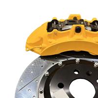 Caliper de Freno V6 Modificado y Mejorado de 6 Pistones para Disco Delantero de 355-380 mm, Compatible con Chevrolet Corvette C8 Z06, Subaru Forester, Hummer H2, Acura RSX