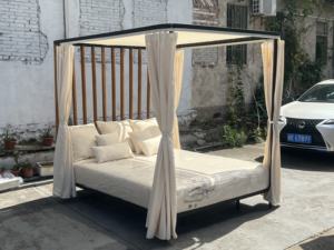 <span class=keywords><strong>Lit</strong></span> <span class=keywords><strong>de</strong></span> soleil <span class=keywords><strong>de</strong></span> luxe hôtel bord <span class=keywords><strong>de</strong></span> piscine utilisation domestique <span class=keywords><strong>jardin</strong></span> aluminium <span class=keywords><strong>2</strong></span> <span class=keywords><strong>personnes</strong></span> <span class=keywords><strong>lit</strong></span> <span class=keywords><strong>de</strong></span> salon villa patio métal et teck <span class=keywords><strong>lit</strong></span> <span class=keywords><strong>de</strong></span> jour extérieur - Product Image 2