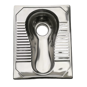 Inodoro de cacaídas sin borde de acero inoxidable 304 316 moderno al por mayor, OEM ODM, fácil de limpiar para uso en baños, bares, KTV y clubes - Product Image 1