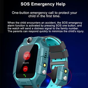 Bé Trai Cô Gái Trẻ Em Lbs Theo Dõi GPS Tracker Wifi Video Vị Trí Trẻ Em Thông Minh Đồng Hồ Q12 Q19 Smartwatch 2G Trẻ Chống Mất SOS - Product Image 5