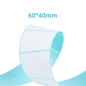 ฉลากความร้อนโดยตรงแบบกำหนดเอง 60*40 ฉลากบาร์โค้ดสำหรับจัดส่งแบบเปล่าพร้อมกาวในตัว - Product Image 3