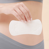 OEM ODM-compresas sanitarias biodegradables orgánicas, almohadilla menstrual amigable con la piel