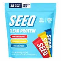 Poudre d'isolat de protéines Clear 22g, sans sucre, 18 sachets, pack varié, complément nutritionnel sportif, OEM/ODM