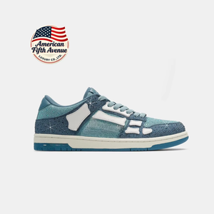 Zapatillas Deportivas de Moda con Cordones, de Cuero, con Correa, Transpirables, Antideslizantes, con Suela de Goma, Estilo Retro Casual - Product Image 6