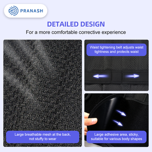 Sangles de clavicule avant réglables en Offre Spéciale correcteur de posture orthèse dorsale pour soulager et protéger la douleur - Product Image 6