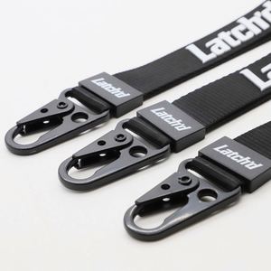 Personalized High-Performance Car Enthusiast Merchandise Tuning Shop Branding Souvenir Custom Logo Nylon Keychain <b>Lanyards</b> - Product Image 3
