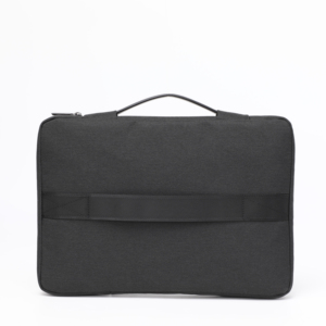 Housse d'ordinateur portable de voyage d'affaires avec logo personnalisé, sacoche avec poignée, étui pour ordinateur portable en polyester imperméable pour ordinateurs portables de 15,6 pouces - Product Image 1