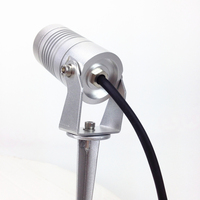 IP65 et IP67 étanche LED projecteurs de jardin 5W extérieur corps en aluminium lumières pour fleurs herbe paysages 12V DC/AC alimentation