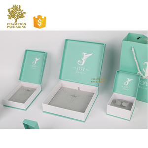 Cajas de regalo de joyería de papel pequeñas para collar, pendiente, anillo, colgante, pulsera, <span class=keywords><strong>tobillera</strong></span>, joyero, caja de embalaje - Product Image 5