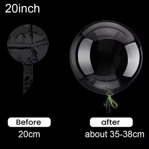 8/10/12/16/18/20/24/inch Transparent Bobo <b>Balloon</b> Clear Bubble <b>Balloon</b> for Wedding Birthday Party <b>Decoration</b> Helium Ballon - Product Image 6