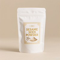 Sachet Doypack en papier kraft compostable et biodégradable avec fermeture zip pour aliments secs, noix et poudres